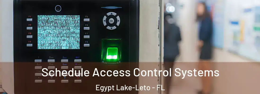  Schedule Access Control Systems Egypt Lake-Leto - FL